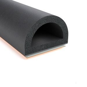 シャッタースポンジ のり付き 黒 衝撃吸収 スポンジ 地面 隙間 対策